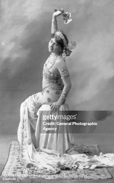 The dancer and World War I spy, Mata Hari born Gertrud Margarete Zelle.