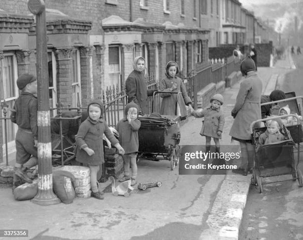 Although thousands of children have been evacuated from the town, many children are still to be seen playing at 'Hellfire Corner' in Dover, which has...