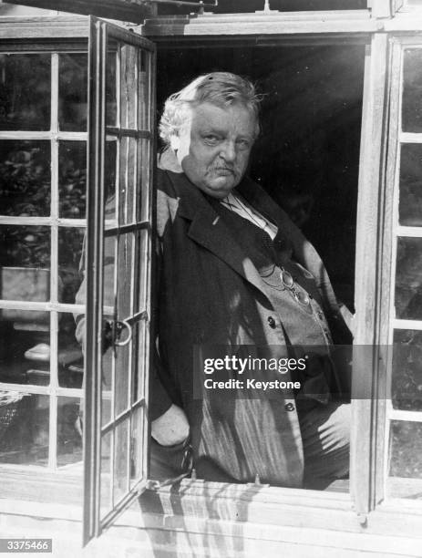 Gilbert Keith Chesterton , the English writer known for his witty and satirical works, along with his detective novels following the fortunes of the...