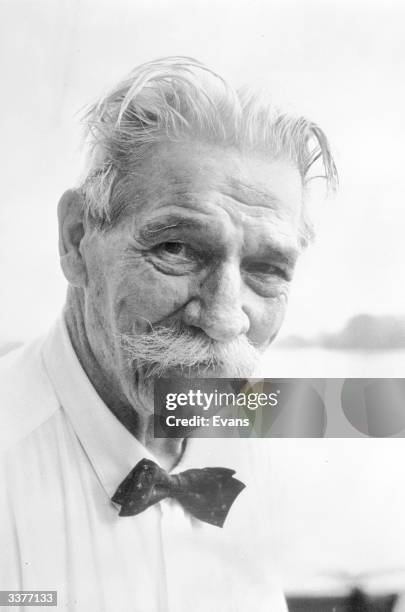 Alsatian medical missionary, theologian, musician and philosopher, Albert Schweitzer .