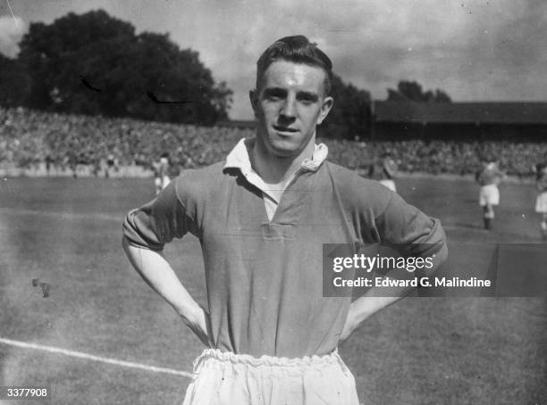 Chesterfield Football Club right back, Stan Milburn.