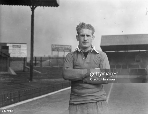 Charlton Athletic Football Club centre half, H Phipps.