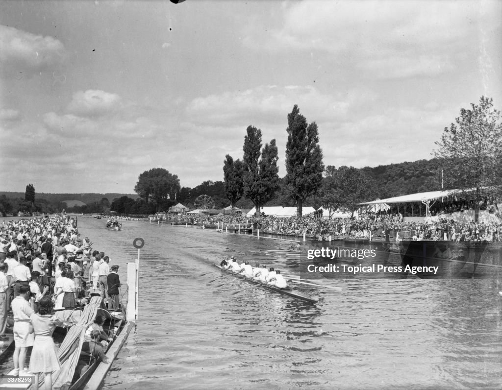 George Reed Rowing Leander Leander Rowing club beat a team from Zurich in the final of the Grand ...