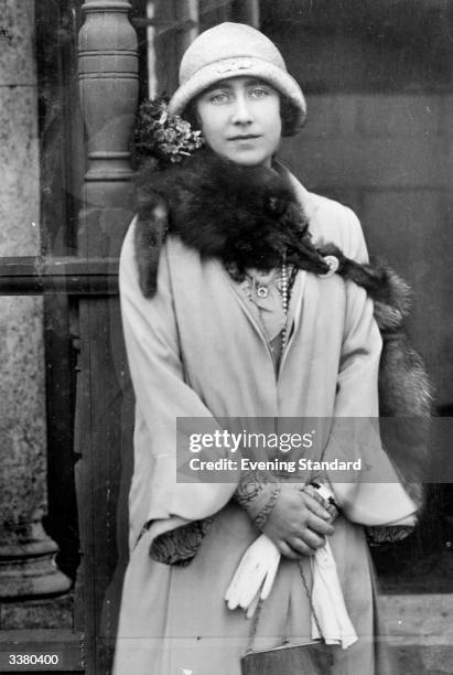 Future Queen Consort to King George VI, Elizabeth Angela Marguerite, the Duchess of York .