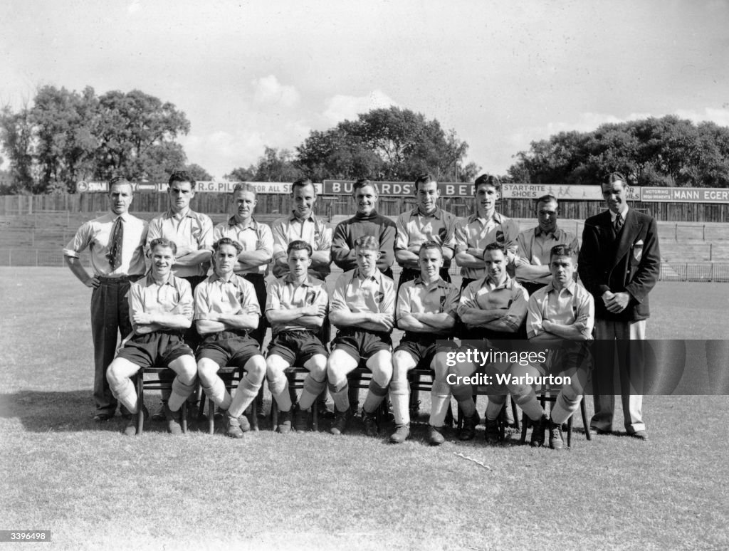 Norwich City Football Team Standing Left To Right H Procter J norwich-city-football-team-standing-left-to-right-h-procter-j