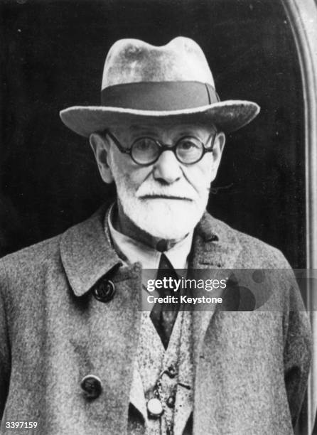 Austrian physician and founder of psychoanalysis, Sigmund Freud .