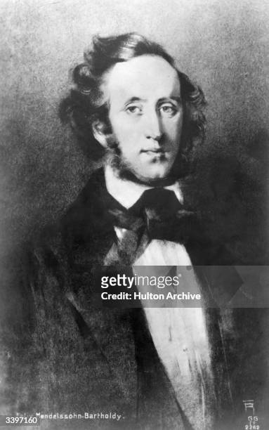 German composer, Felix Mendelssohn (Jakob Ludwig Felix Mendelssohn .