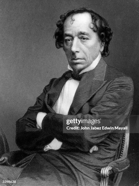 Benjamin Disraeli , Conservative Prime Minister and novelist. .