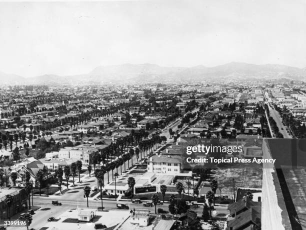 Hollywood, Los Angeles, California, city of motion pictures.