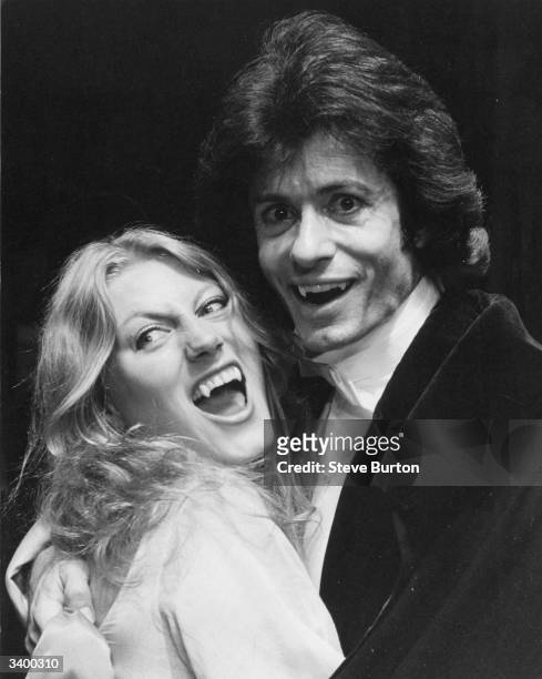 American actor George Chakiris, who will be playing the part of Dracula in 'The Passion of Dracula' at The Queen's Theatre in London, and the British...