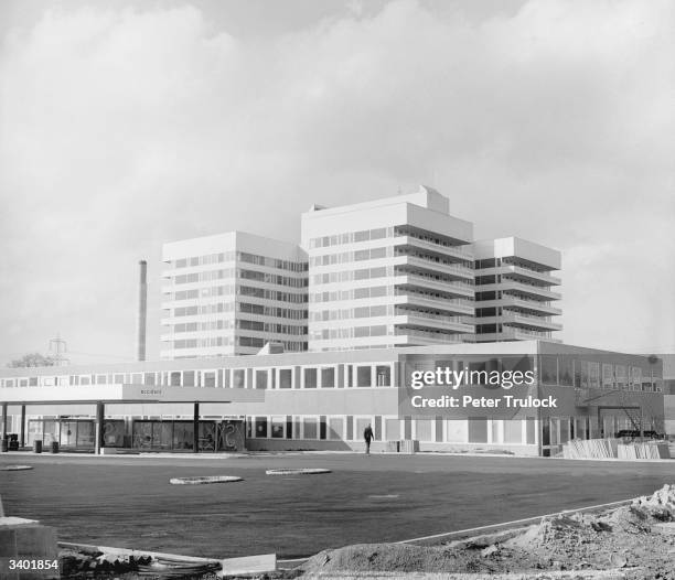 The Lister hospital at Stevenage New Town, Hertfordshire.