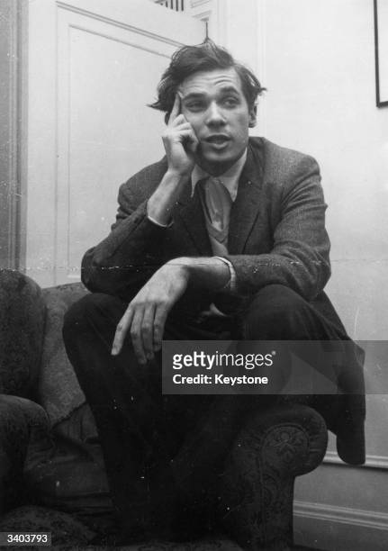 Canadian pianist, composer and writer Glenn Gould during rehearsals at the Royal Festival Hall, London.