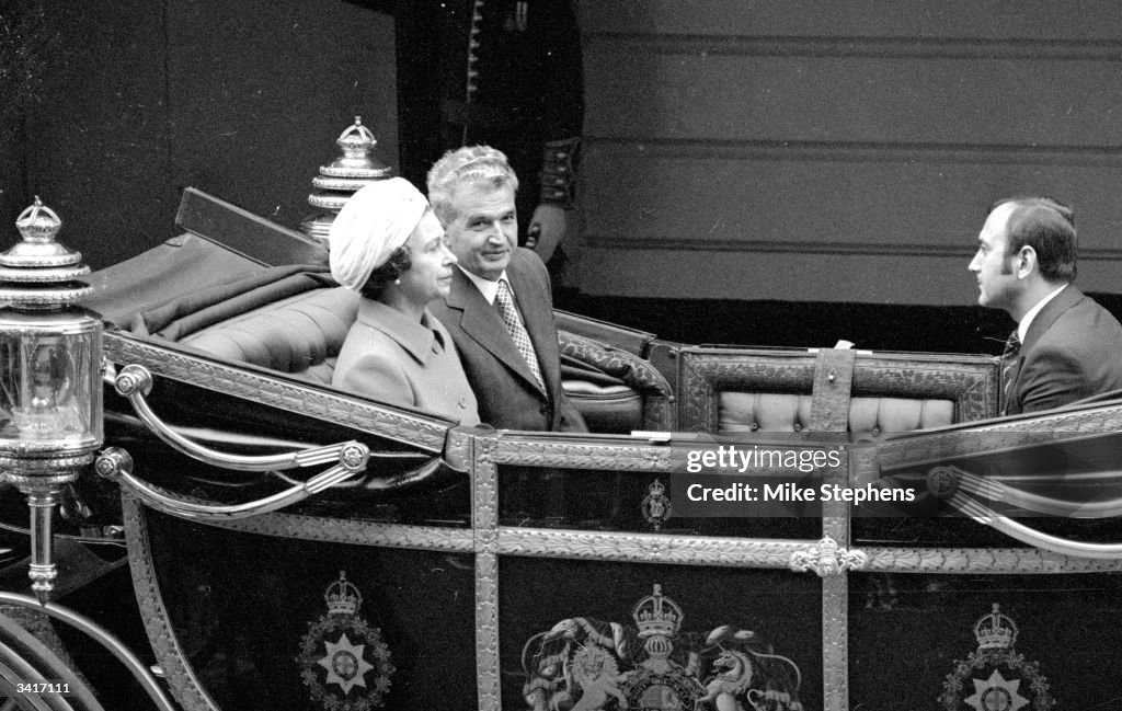 Ceausescu And Queen