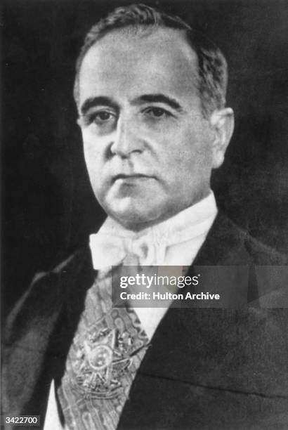 Getulio Dornelles Vargas the rancher, lawyer and politician who became President of Brazil by election in 1934.