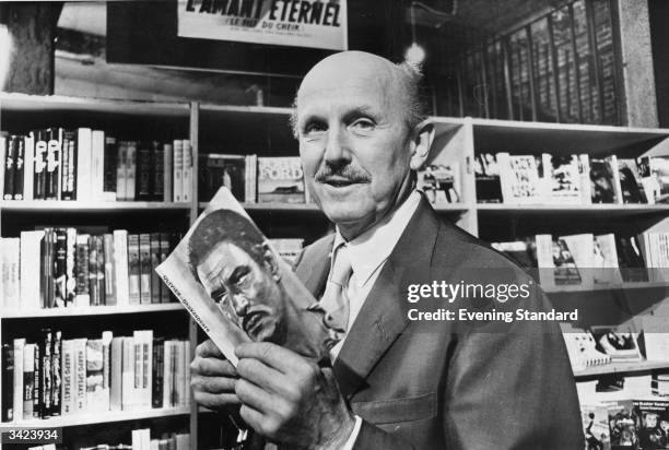 British film director and producer Michael Powell.