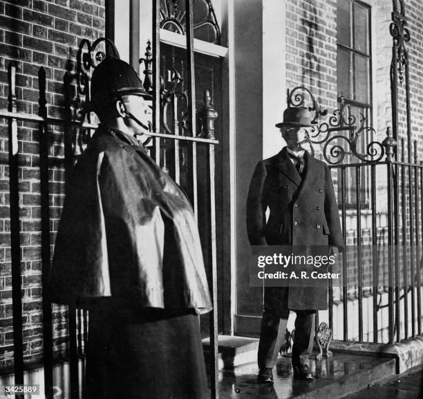 Ramsay MacDonald , statesman and Prime Minister.