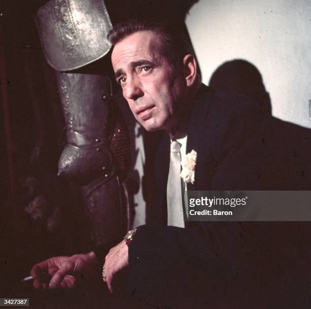 Humphrey DeForest Bogart best known for his detective roles in film noir.