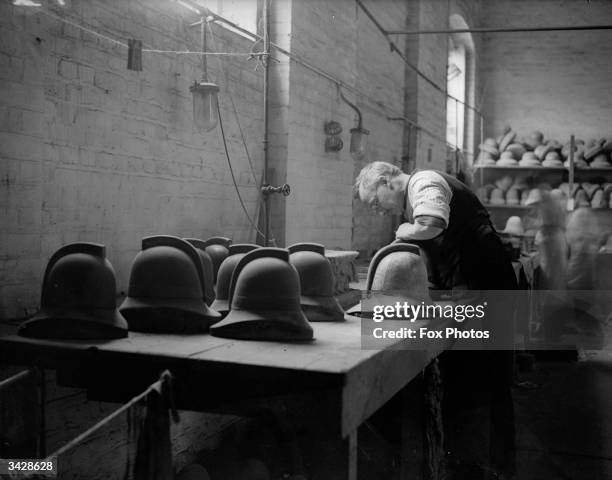 Police Helmets, News Photo