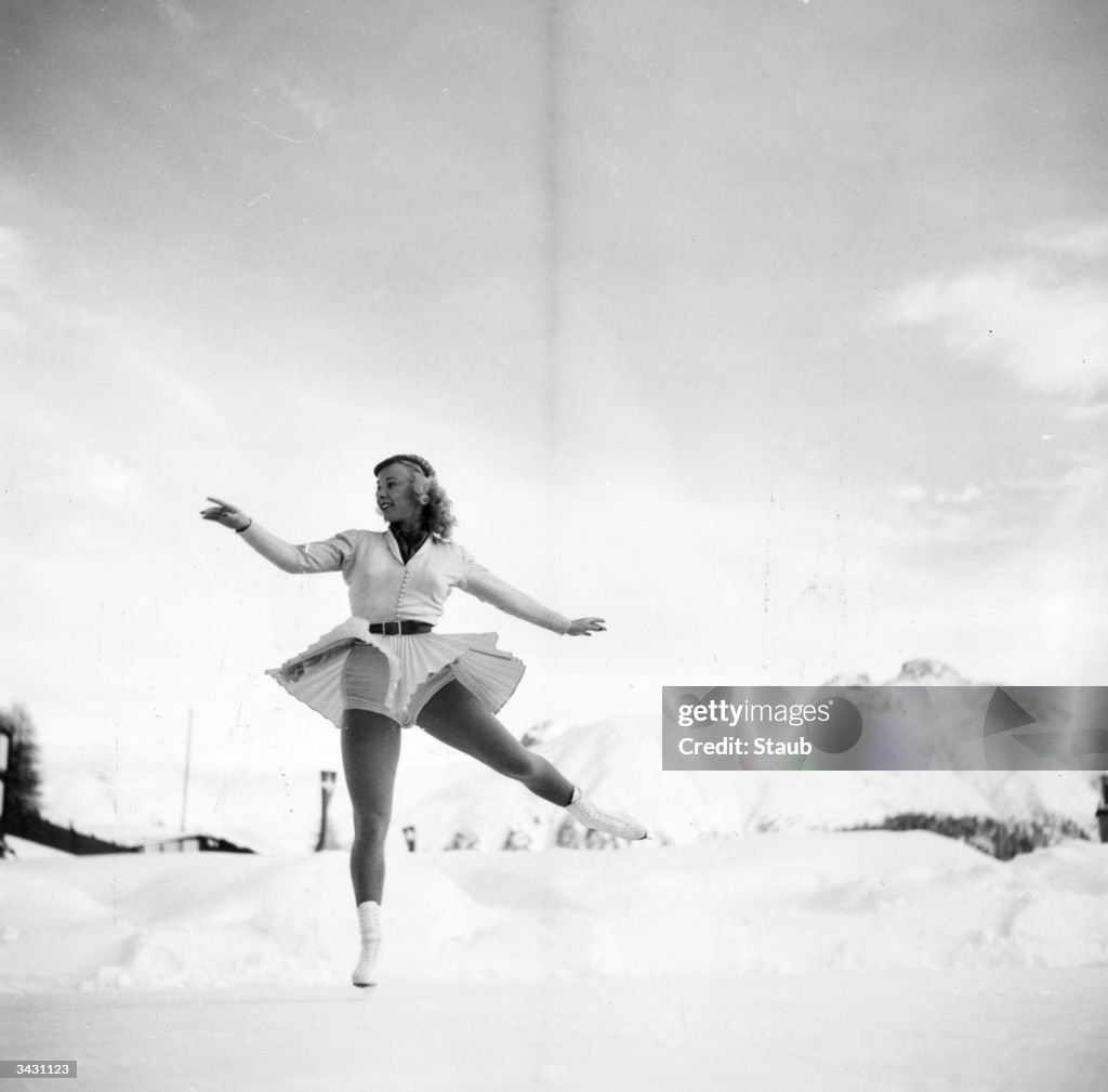 Merrill At St Moritz