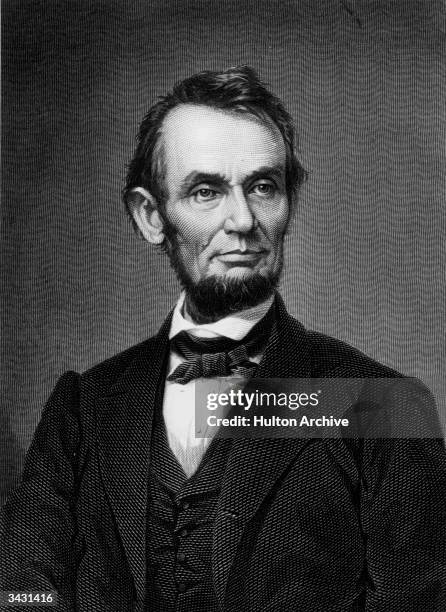 Abraham Lincoln , the sixteenth president of the United States who abolished slavery and steered the Union to victory in the American Civil War.