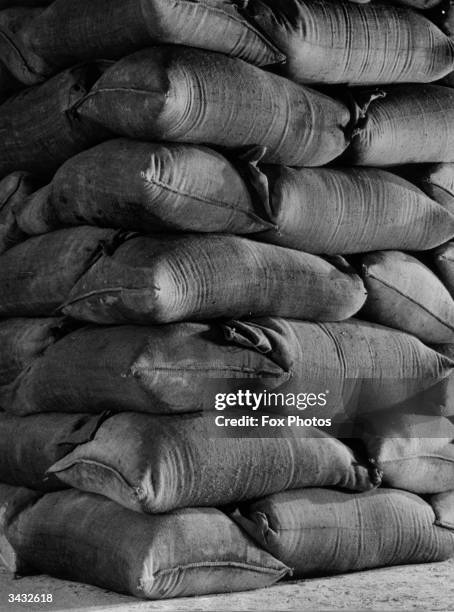 Empty Sack Stack Empty Sack Photos and Premium High Res Pictures - Getty Images