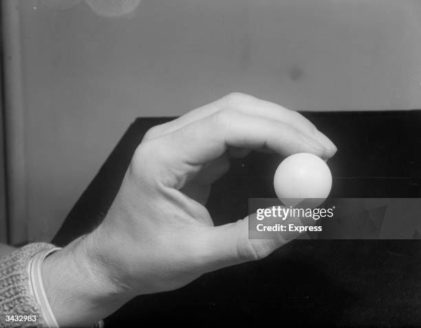 Close-up of a pill for doping horses.