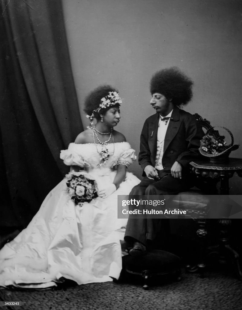 A man and woman from the ancient Aztec tribe of southern and central ...