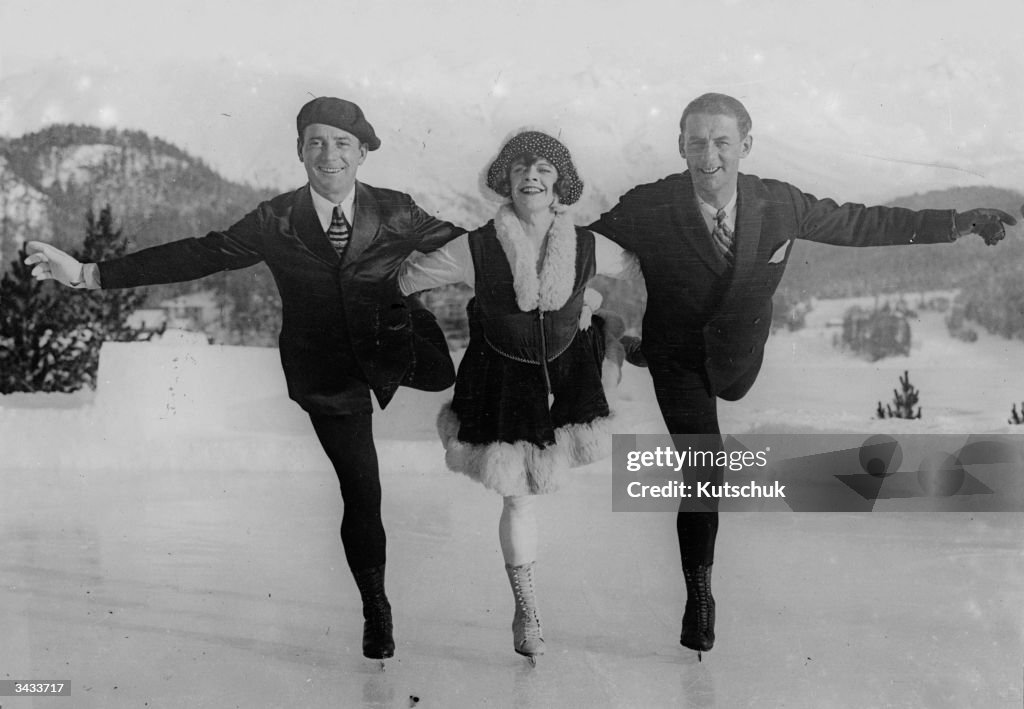 Skating Trio