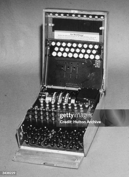 German cipher machine, code-named Enigma, developed by H A Koch in 1919 and used by German intelligence up to World War II. The ULTRA code system was...