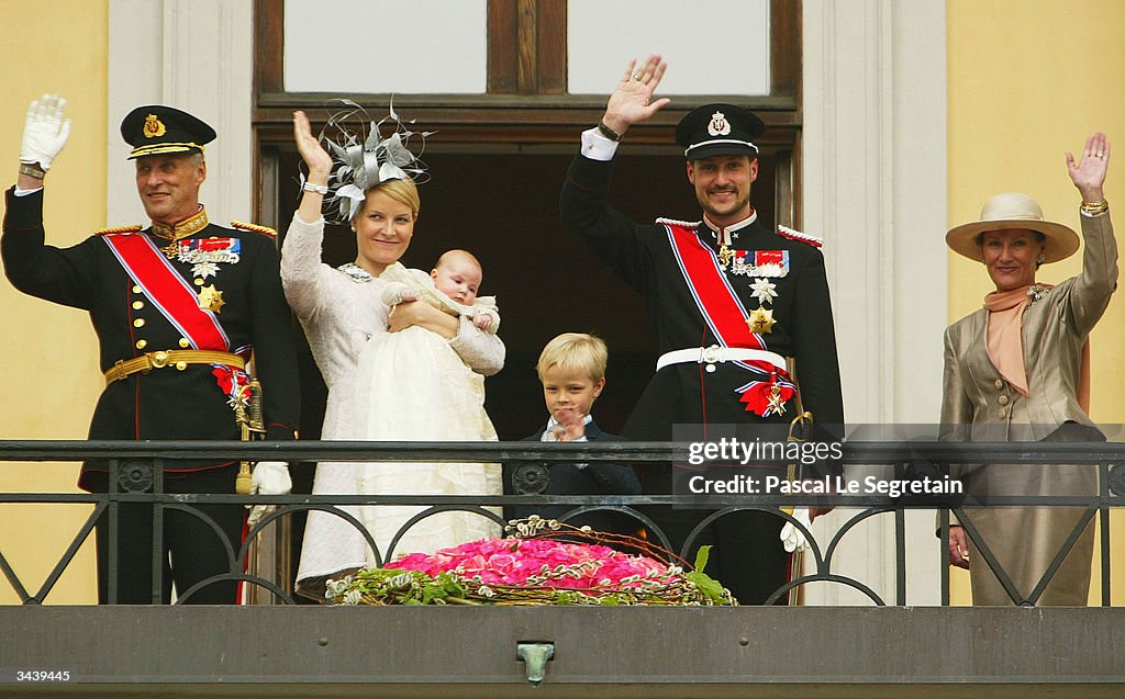 Christening Of Her Royal Highness Princess Ingrid Alexandra