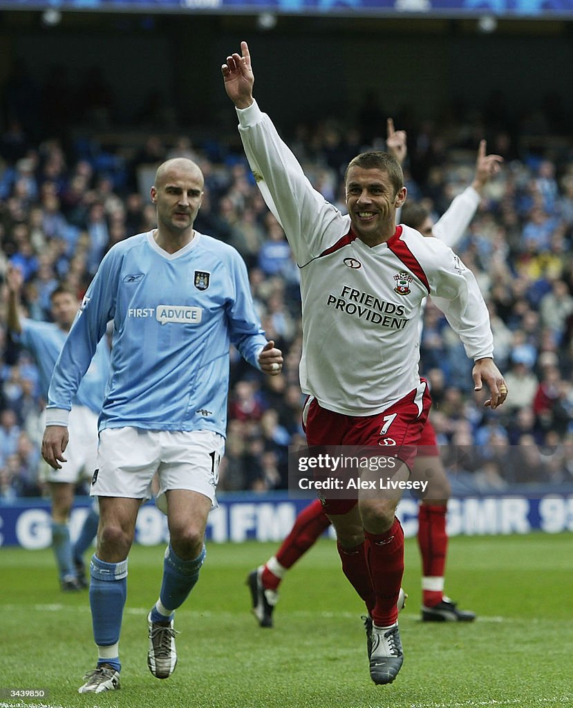 Manchester City v Southampton