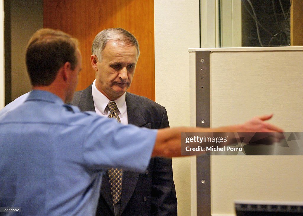 Radislav Krstic Appears At The War Crimes Tribunal