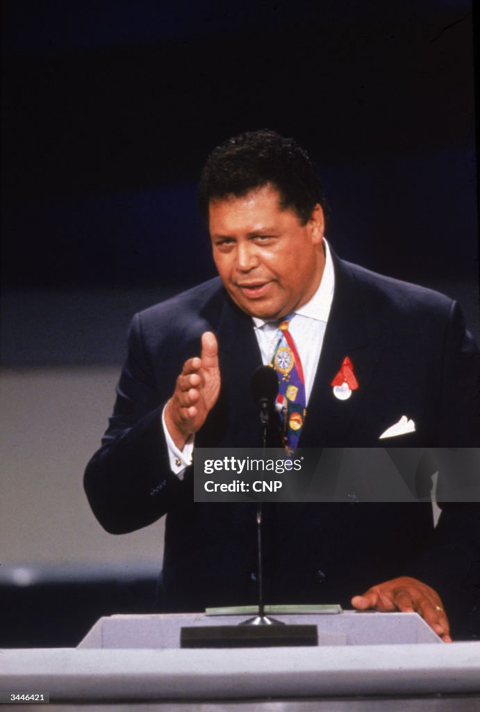 Maynard Jackson Speaks At DNC