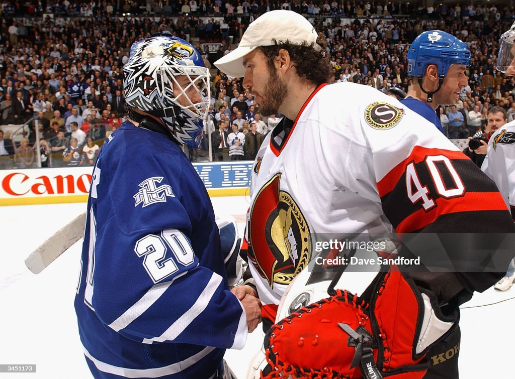 Senators v Maple Leafs