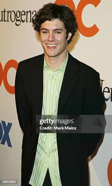 Actor Adam Brody attends the "Season Finale Party for The O.C." at Falcon April 20, 2004 in Los Angeles, California.