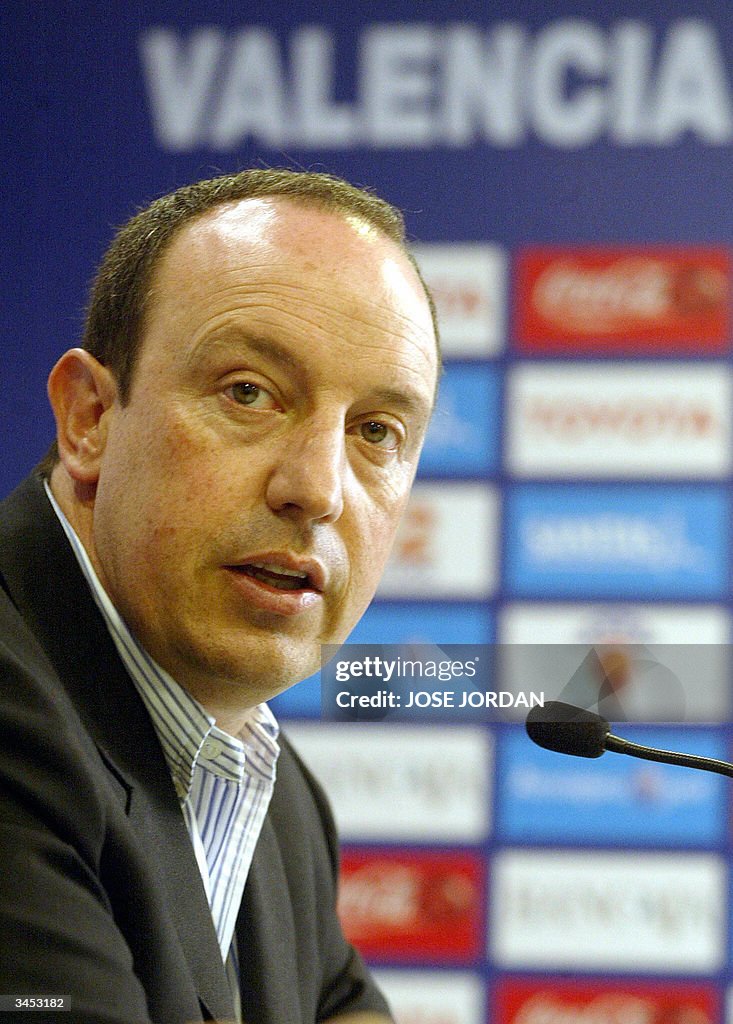 Valencia's coach Rafa Benitez answers jo