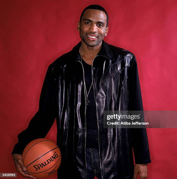 Cuttino Mobley of the Houston Rockets poses for a portrait during the 2004 NBA All-Star Weekend on February 13, 2004 in Los Angeles, California. NOTE...