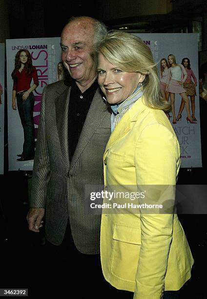 Marshall Rose and actress Candice Bergen attend a private screening of "Mean Girls" on April 23, 2004 at Loews Lincoln Square Theater, in New York...