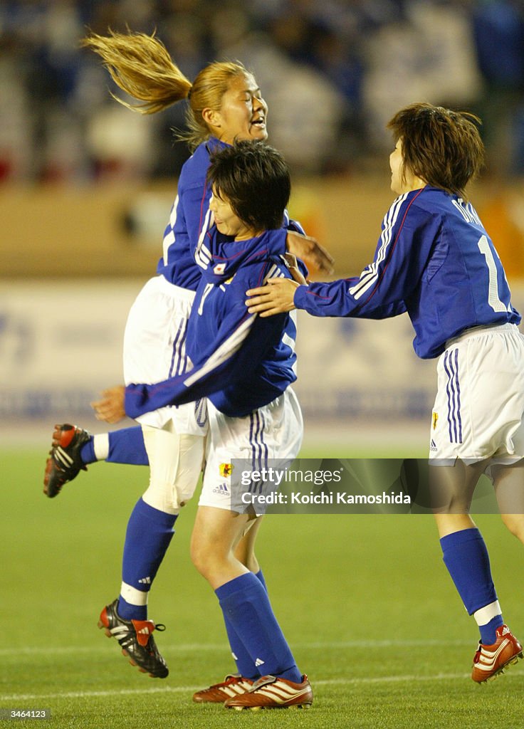 Japan v North Korea -Women's Soccer Olympic Qualifier