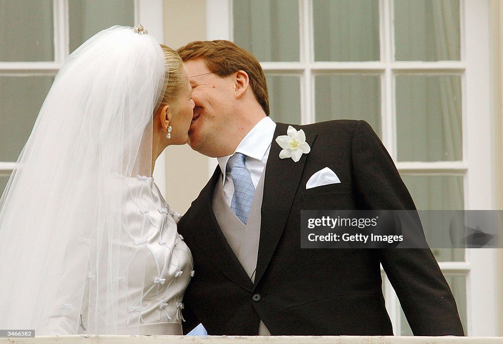 Wedding Of Prince Johan Friso & Mabel Wisse Smit