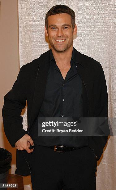 Actor Grayson McCouch attends the Childrens Day Artrageous Carnival Benefiting Foster Children April 25, 2004 in New York City.