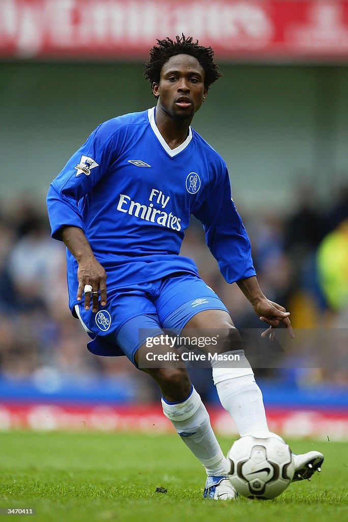 Celestine Babayaro of Chelsea