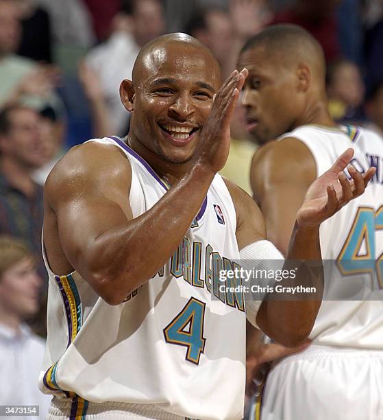 David Wesley Ryden New Orleans Hornets David Wesley Photos and Premium High Res Pictures ...