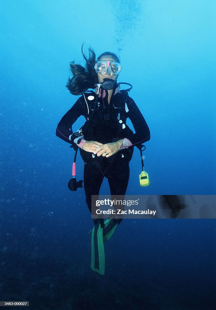 Female Diver