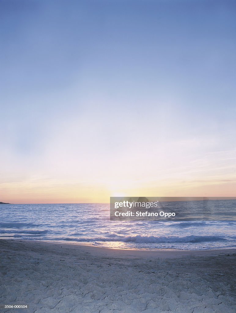 Beach at Sunset