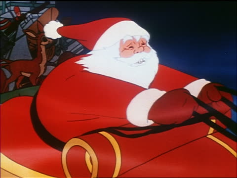 139 Santa Sleigh Cartoon Videos and HD Footage - Getty Images