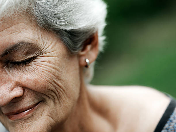 Elderly Woman Smiling