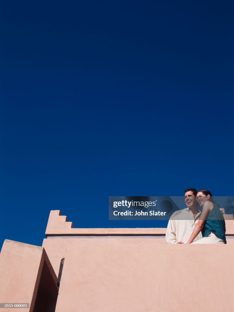 Couple Looking at View