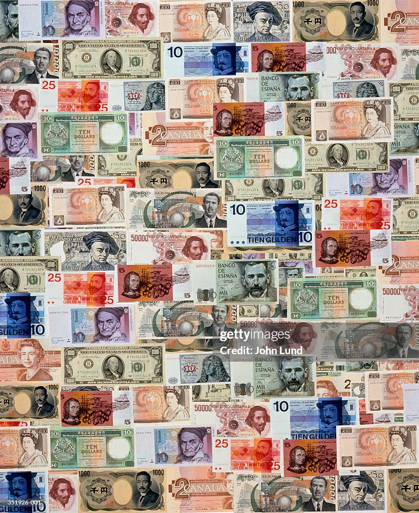 World Currency Notes Of Differing Denominations Full Frame High Res world-currency-notes-of-differing-denominations-full-frame-high-res