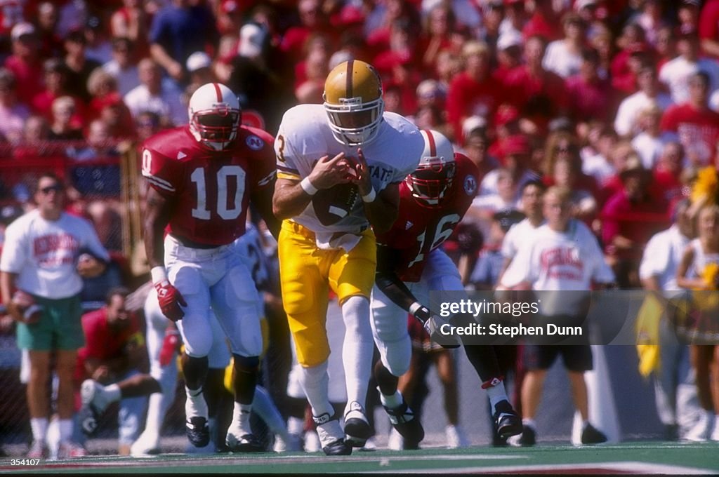 Keith Pool Wide Receiver Keith Poole of Arizona State University catches a pass ...